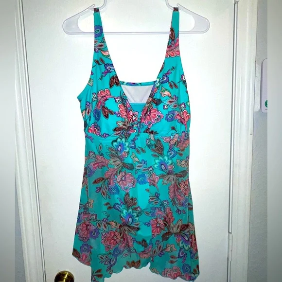 beach diva swim dress VENUS St. Tropez Swim Dress | Fiesta Paisley main image 0